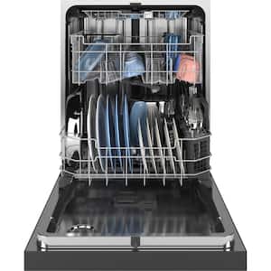 24 in. Fingerprint Resistant Stainless Front Control Built-In Tall Tub Dishwasher with Dry Boost, 3rd Rack, and 47dBA