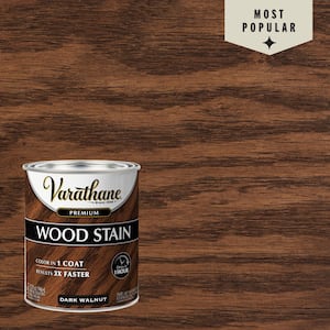 1 qt. Dark Walnut Premium Fast Dry Interior Wood Stain