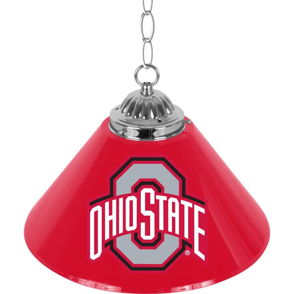 The Ohio State University 1-Light Red Billiard Light