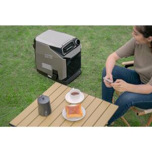 4,000 BTU Portable Air Conditioner 60.8°F to 86°F 86 sq. ft. with Remote Wi-Fi Ideal for Tents, RVs and Off-Grid Spaces