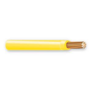 18 GAUGE PRIMARY WIRE YELLOW 250 FT AWG STRANDED COPPER POWER GROUND MTW 