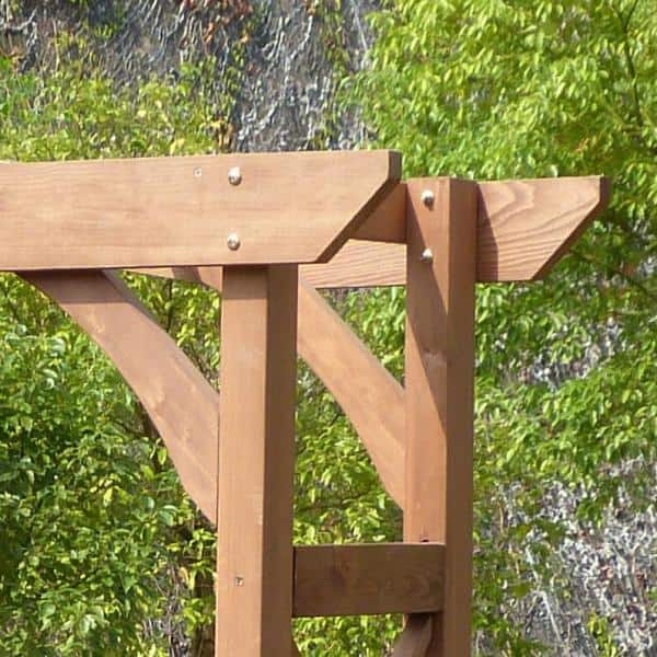 northbeam 79.53 in. H x 60.43 in. W Arbor ARB0182211910