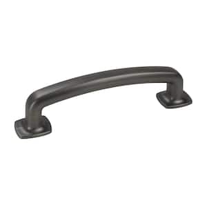 Terrebonne Collection 3 3/4 in. (96 mm) Antique Nickel Transitional Cabinet Bar Pull