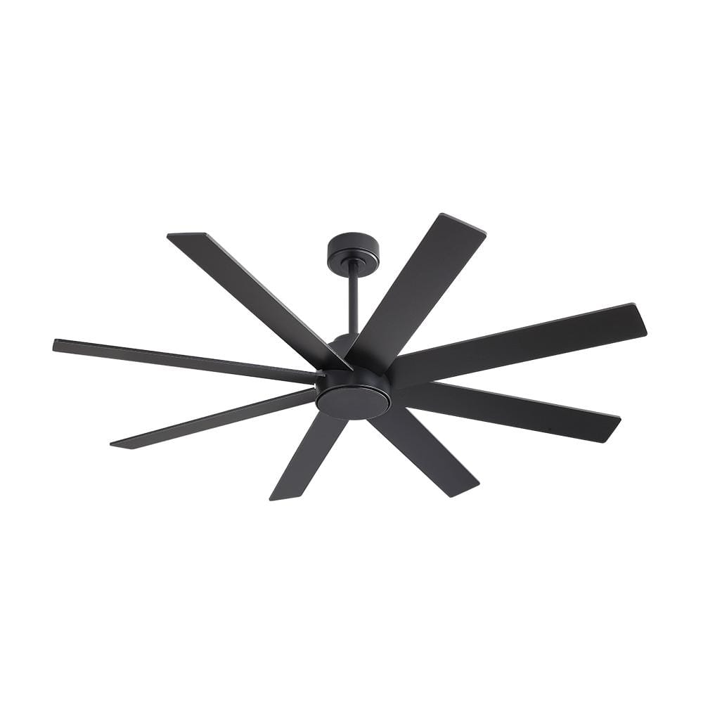 60 in. 8-Plywood Blades Black Indoor Ceiling Fan with Remote price history on PriceWatchPro