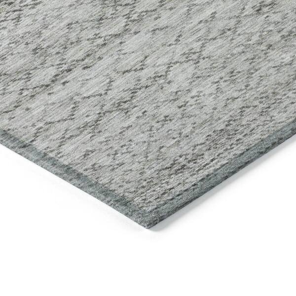 Chantille Machine Washable Indoor/Outdoor Abstract ACN2150 Gray 2 ft. 6 in. x 3 ft. 10 in. Area Rug