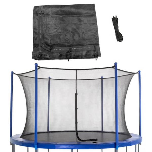 14FT Trampoline Tent, Fits for Round 6 Straight Poles Trampoline