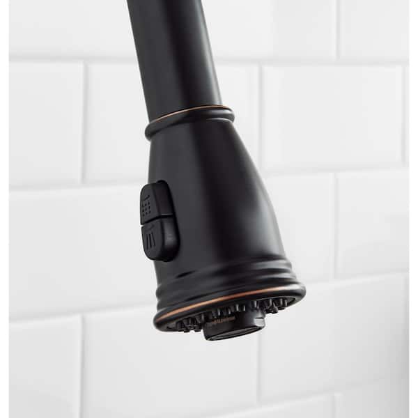 Newbury Single-Handle Pull-Down Sprayer Kitchen Faucet in Oil-Rubbed Bronze Newbury Single-Handle Pull-Down Sprayer Kitchen Faucet in Oil-Rubbed Bronze