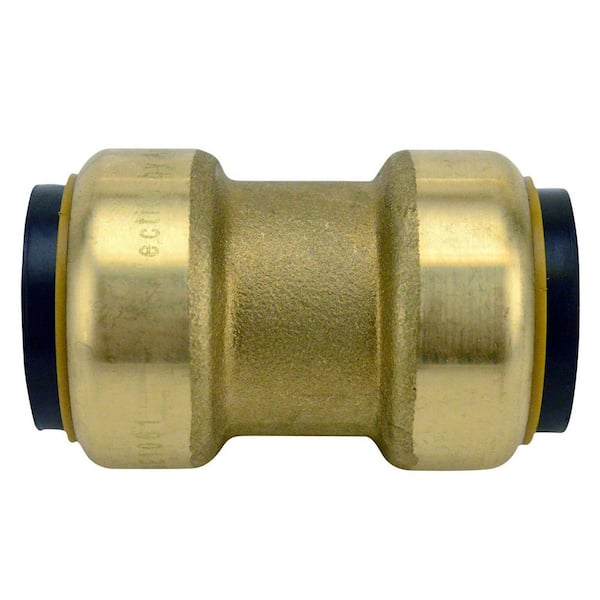 Tectite 1 in. Brass Push-to-Connect Coupling FSBC1 - The Home Depot