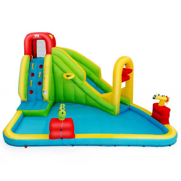Costway Multi-Color Inflatable Water Slide Kids Bounce House