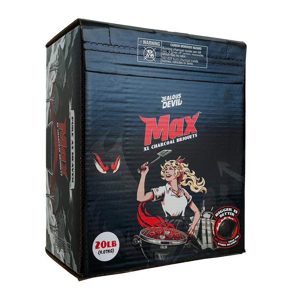 JEALOUS DEVIL 20 lbs. Briquet JDMAX20BOX The Home Depot