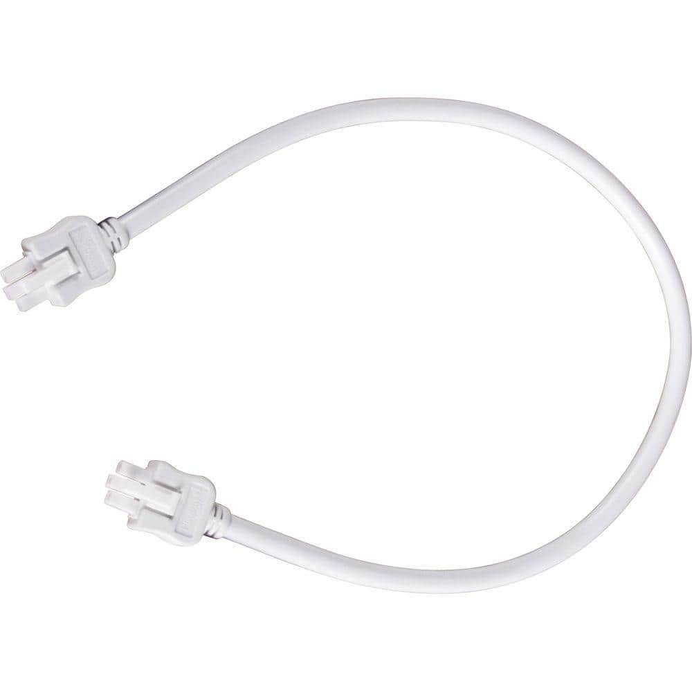 Progress Lighting HideaLite III Collection White 18 in. Linking Cable
