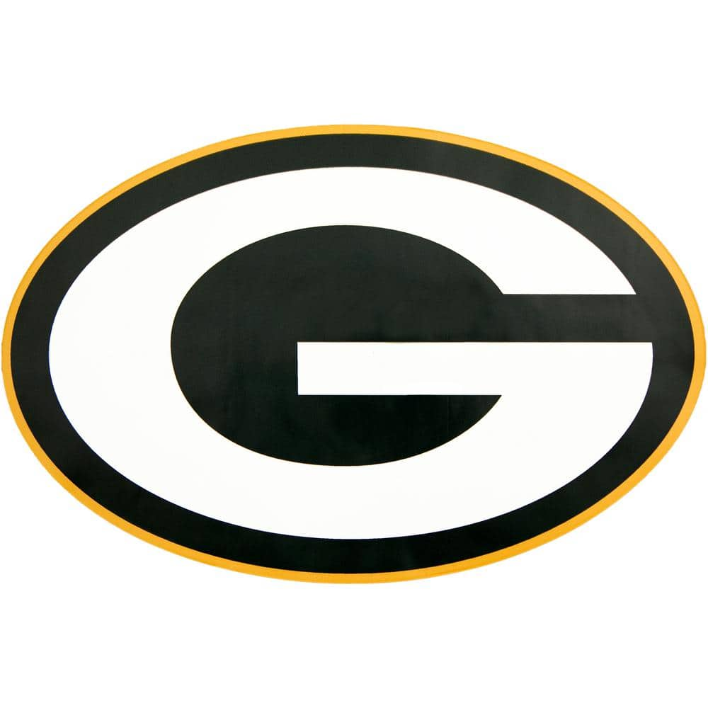 Applied Icon NFL Green Bay Packers Outdoor Logo Graphic- Large-NFOP1203 -  The Home Depot