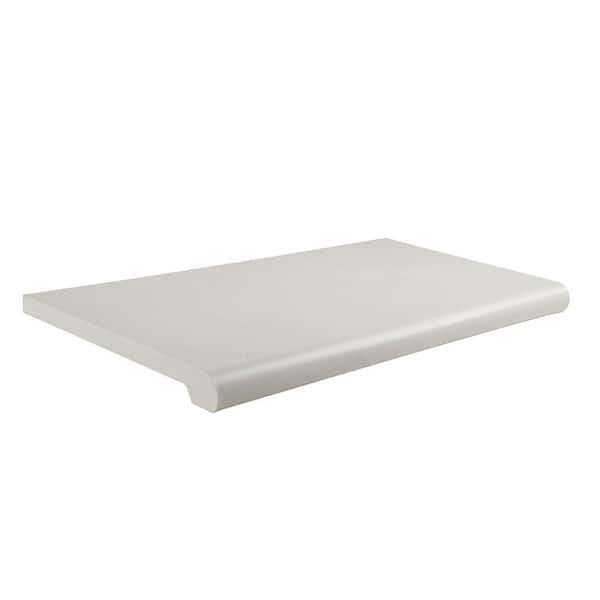 Econoco 48 in. W x 15 in. D Whit Open-Bottom Bullnose Shelf (Pack of 4)