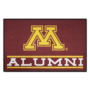 Minnesota Golden Gophers Alumni Garnet 1.5 ft. x 2.5 ft. Starter Area Rug