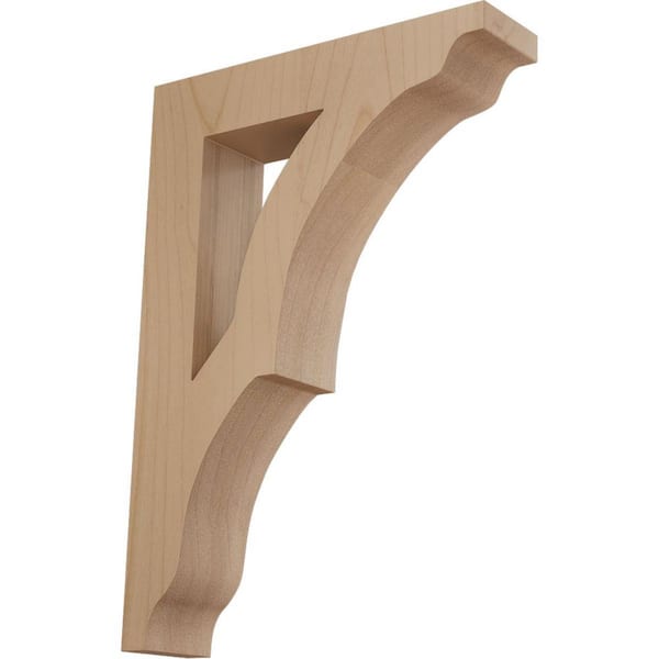 1-3/4 in. x 10-1/2 in. x 7-1/2 in. Alder Medium Avila Bracket