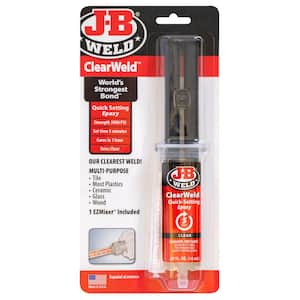 J-B Weld MarineWeld 25 ml 0.85 fl. oz. Epoxy Adhesive 50172 - The Home Depot
