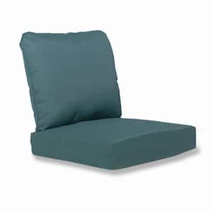 24 in. x 22 in. Outdoor Deep Seating Chair Cushion in Charleston Solid