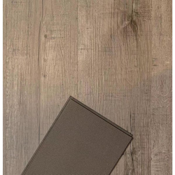 Dekorman Vista Mario Oak Waterproof Click Lock Vinyl Plank Flooring - 7.1 in. W x 48 in. L x 6 mm T