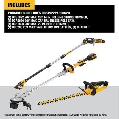 dewalt 20v weed eater tool only