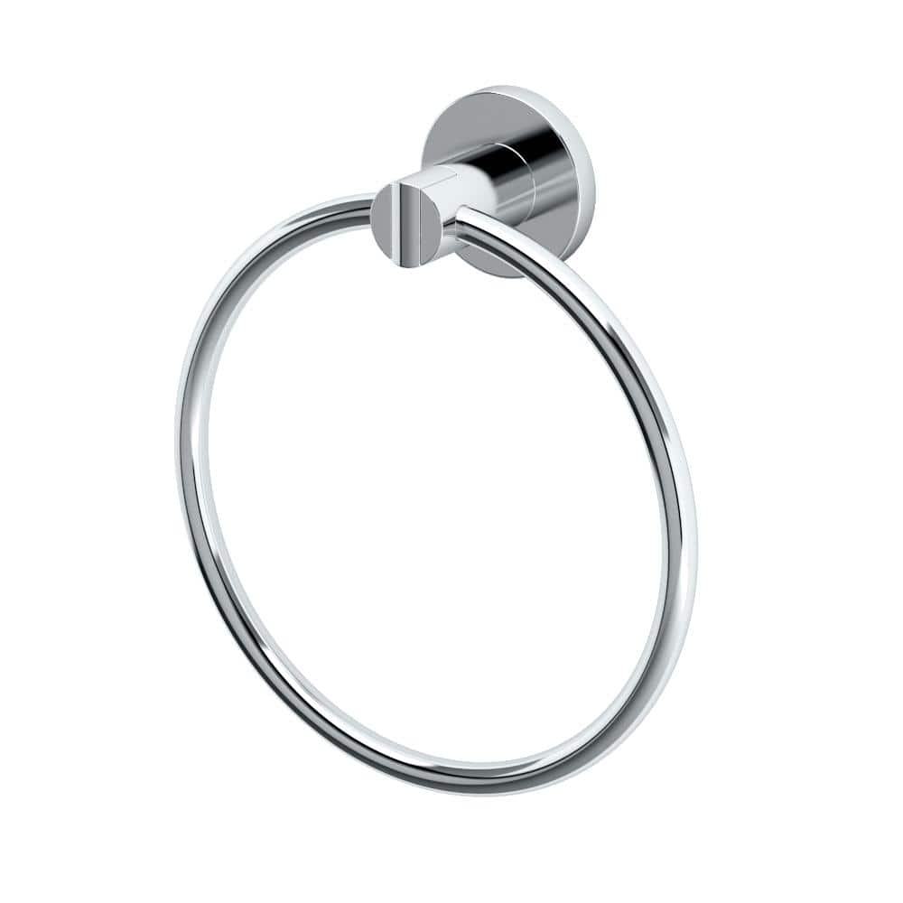UPC 011296468207 product image for Gatco Channel Towel Ring in Chrome, Grey | upcitemdb.com