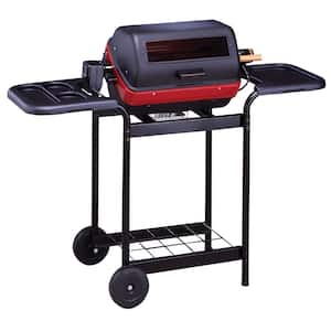 Deluxe Electric Rotisserie Cart Grill