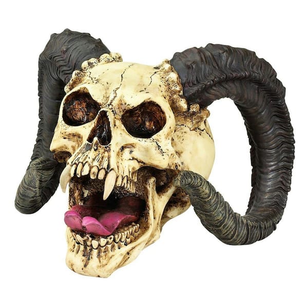 Design Toscano The Skull of the Horned Beast Novelty Sculpture