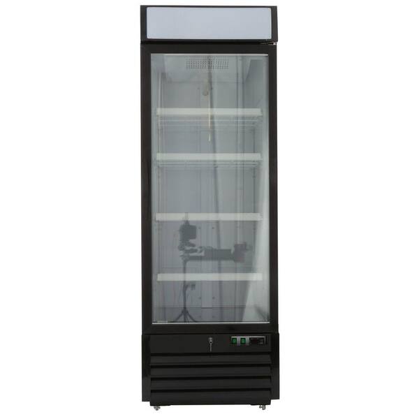 Maxx Cold X-Series 23 cu. ft. Single Door Commercial Upright Merchandiser Freezer in White