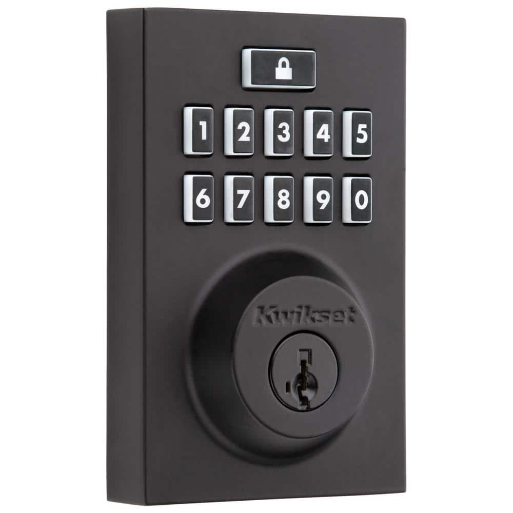 Kwikset SmartCode 914 Zigbee 3.0 Contemporary Matte Black