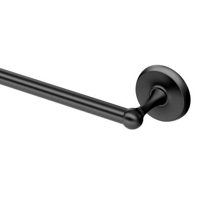 Gatco Designer II 24 In. Towel Bar In Matte Black-5070MX - The Home Depot