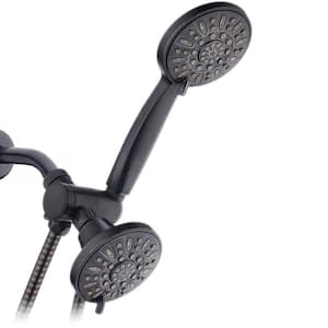 48-spray 4 in. Dual Shower Head and Handheld Shower Head with Body spray in Oil Rubbed Bronze