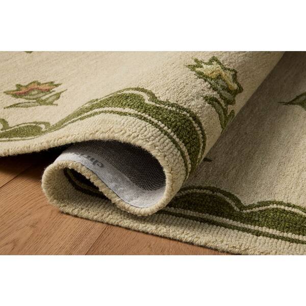 Chris Loves Julia Norah Cream/Multi 8 ft. 6 in. x 11 ft. 6 in. Area Rug