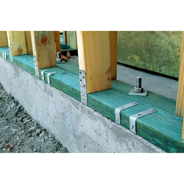 SSP 18-Gauge Galvanized Single Stud Plate