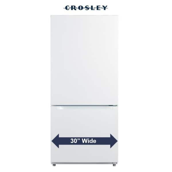 30 in. 18.7 Cu. Ft. Bottom Freezer Refrigerator