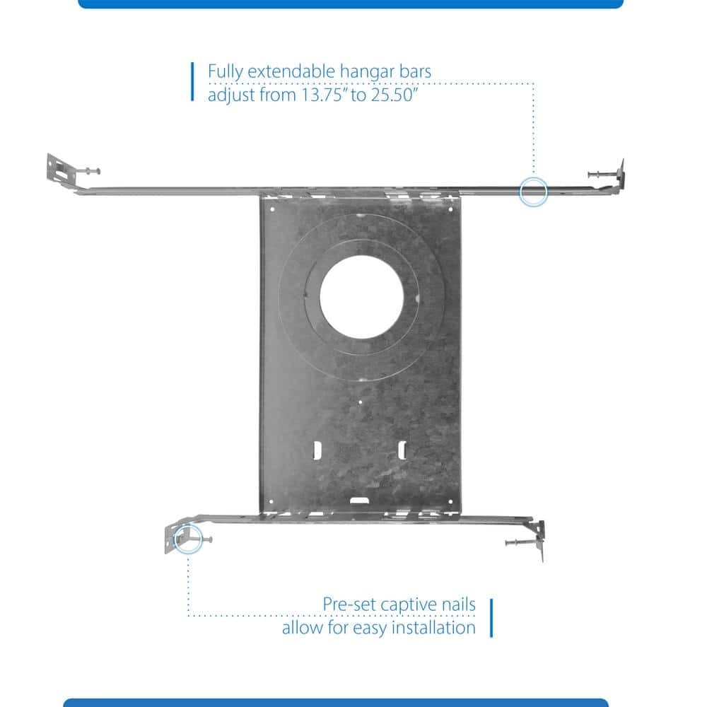 Adjustable Steel Frame for Canless LED Downlights