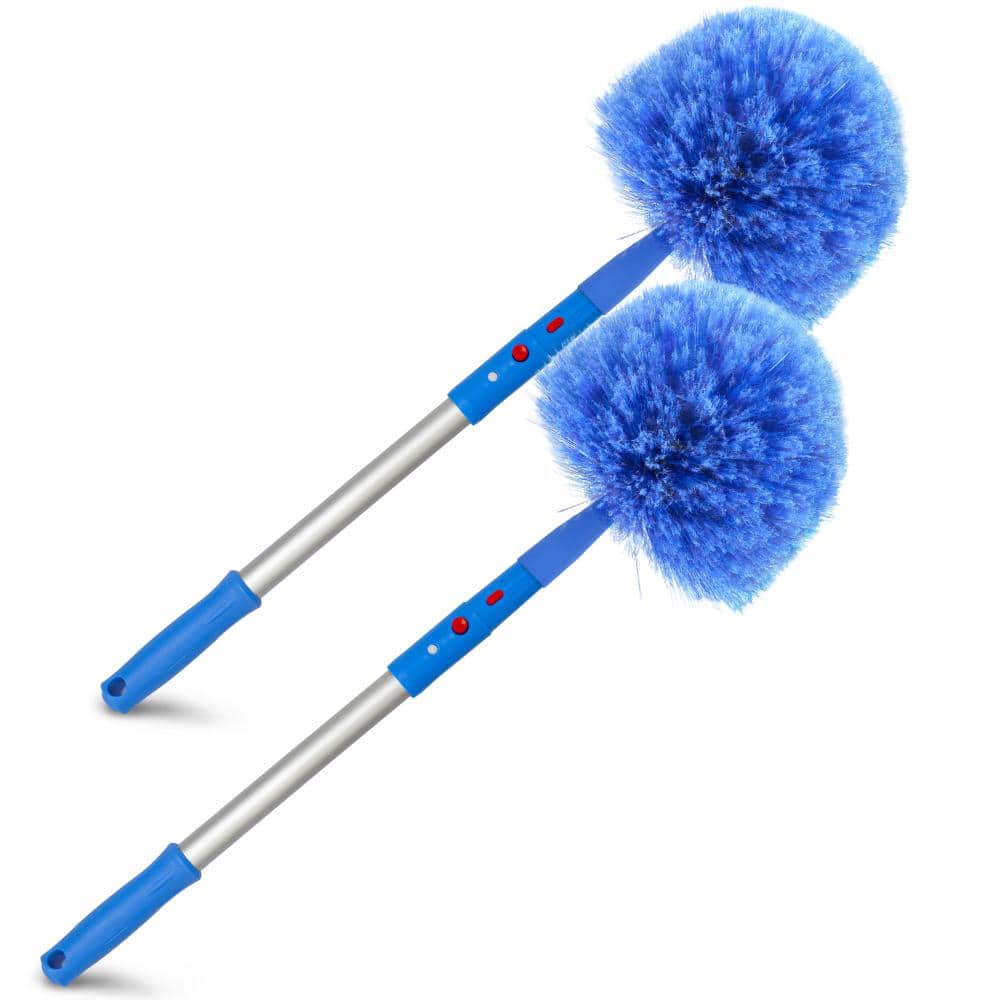 Ultimate Dusting Kit - Poly-Fiber Cobweb and Corner Duster Brush and 20 in. Aluminum Pole (2-Pack) price history on PriceWatchPro