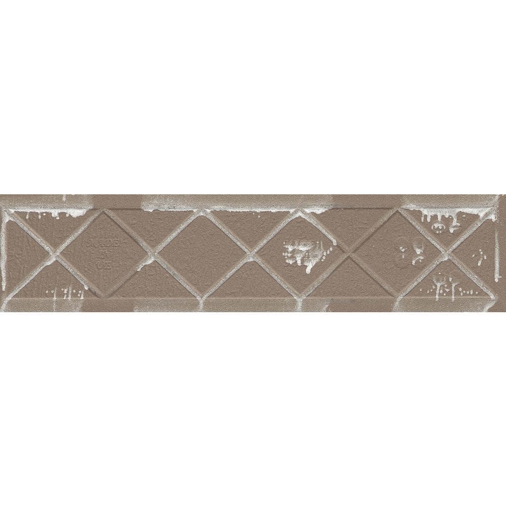 Amala 3x12 Glossy Porcelain Patterned Wall Tile