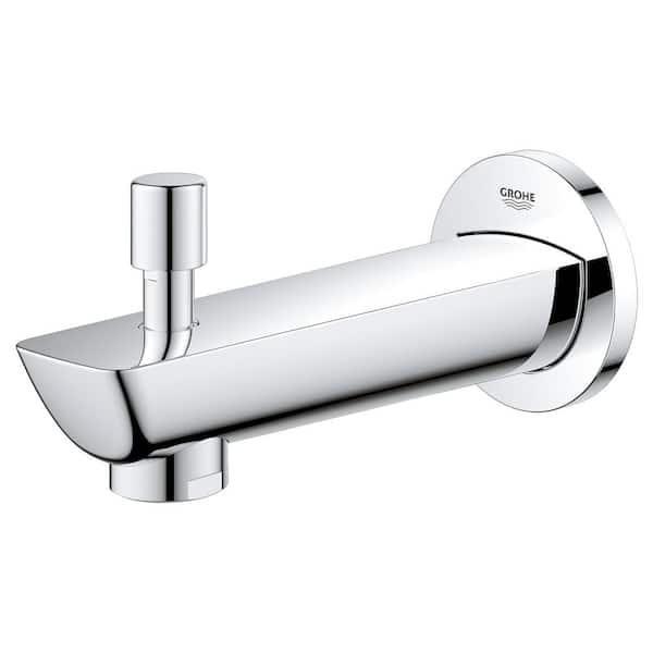 BauLoop Wall-Mount Diverter Tub Spout, StarLight Chrome