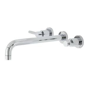 Concord 2-Handle Wall Mount Tub Faucet in Polished Chrome (Valve Included)