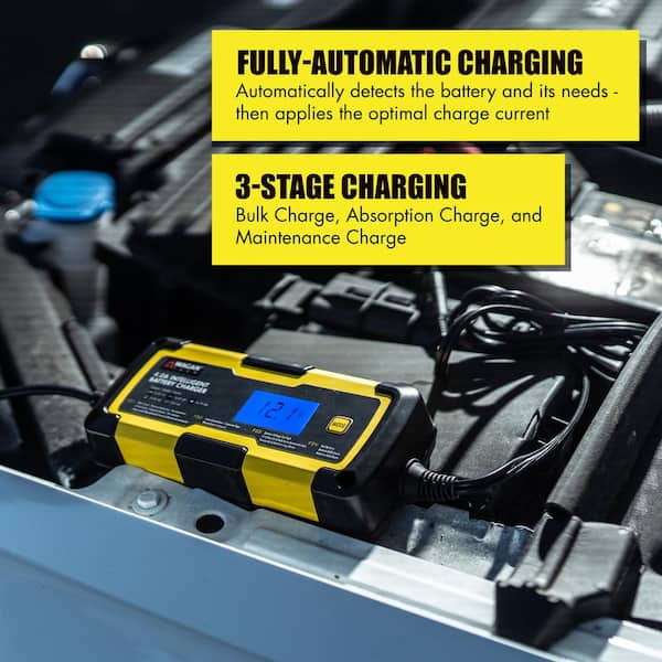 Wagan 4-Amp Intelligent Battery Charger