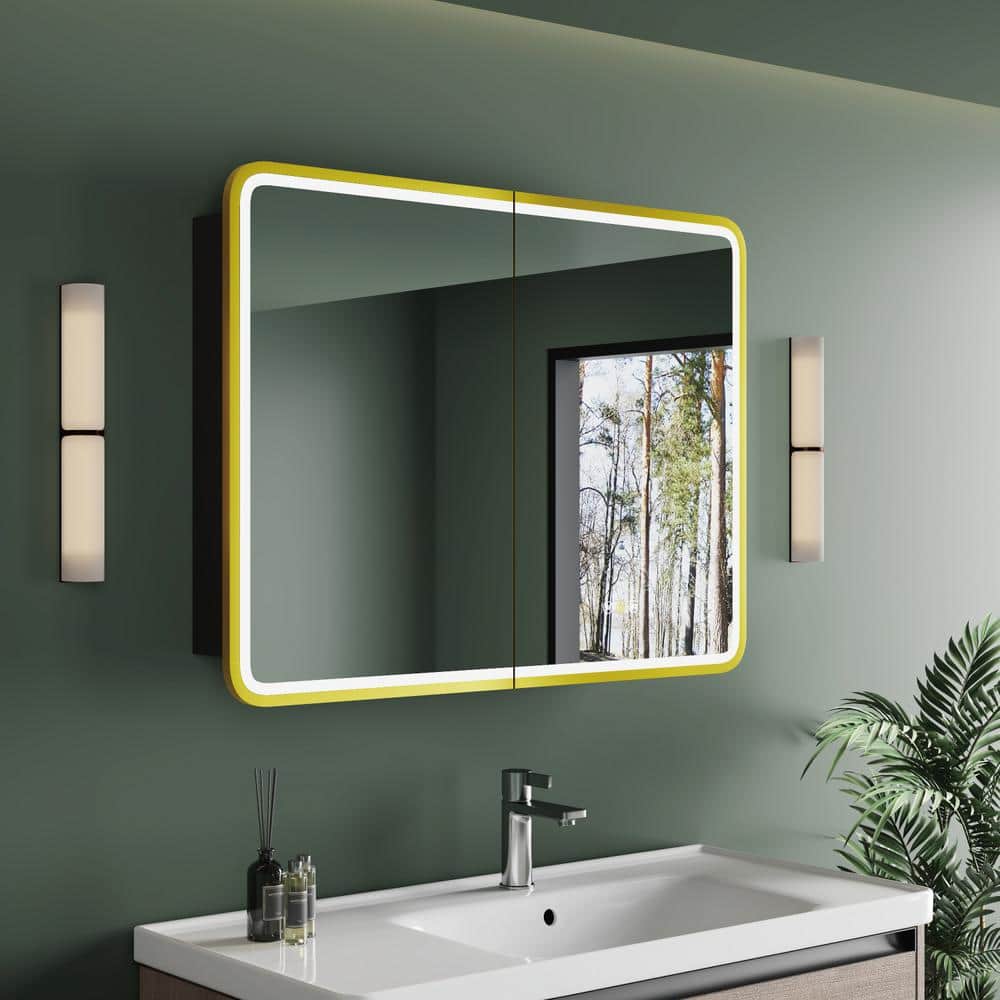 Reviews for HBEZON Thalia 32 in. W x 30 in. H Rectangular Iron LED