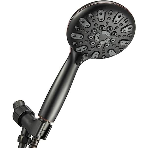 Unbranded High Pressure 6-Spray Wall Mount Handheld Shower Head 1.8 GPM in ‎Oil Rubbed Bronze