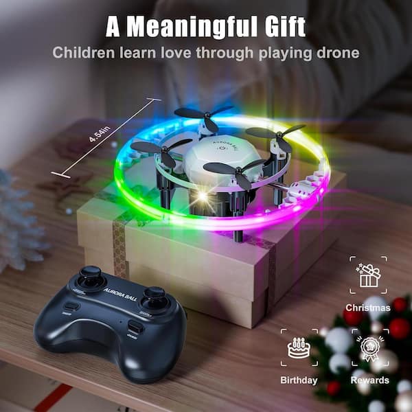 Aerocraft Mini Quadcopter with Micro Camera and Lights (Mode