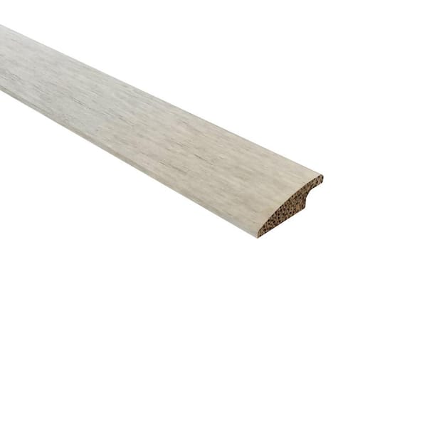 Unbranded Strand Woven Bamboo Juniper Hills 0.438 in. T x 1.50 in. W x 72 in. L Bamboo Reducer Molding