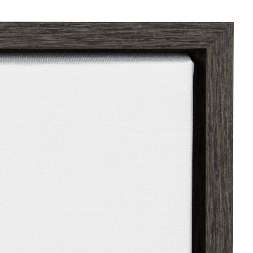 Self Actualizing Lion Black and White Canvas Print