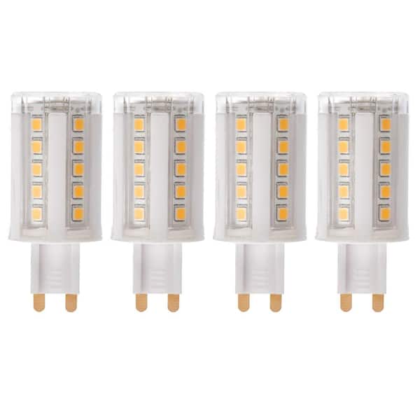 50-Watt Equivalent G9 Dimmable LED Light Bulb Warm White (4-Pack)