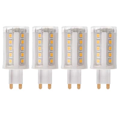 50-Watt Equivalent G9 Dimmable LED Light Bulb Warm White (4-Pack)