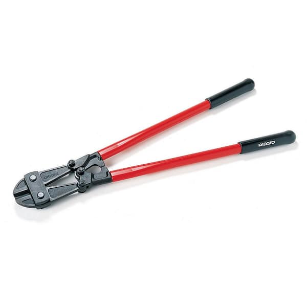 RIDGID 30 in. Model S30 Heavy-Duty Bolt Cutter with Hardened Alloy Steel Jaws and Control Grips, 1/2 in. Max Cut Capacity