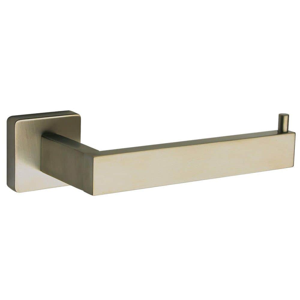 Square Collection Wall Mounted Euro Toilet Paper Holder in Brushed Nickel price history on PriceWatchPro