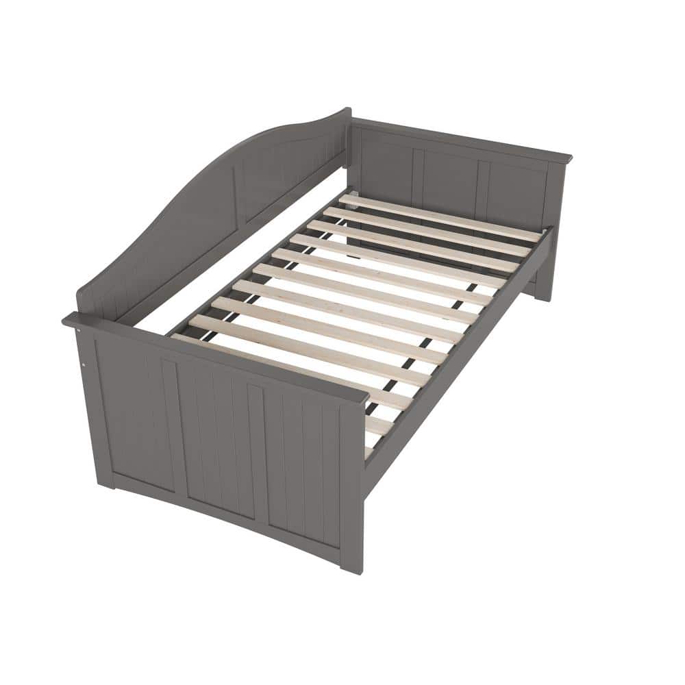 Nantucket Gray Twin Wood Daybed with Slats