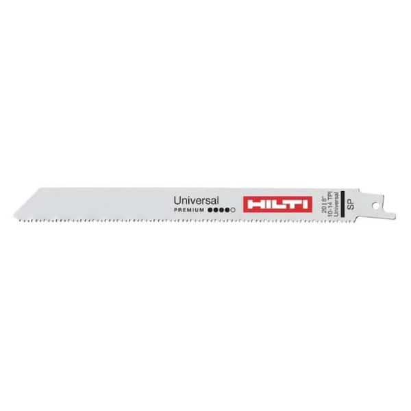 6 in. x 10 to 14 TPI BiMetal Multi-Purpose Reciprocating Saw Blade (35-Pack)